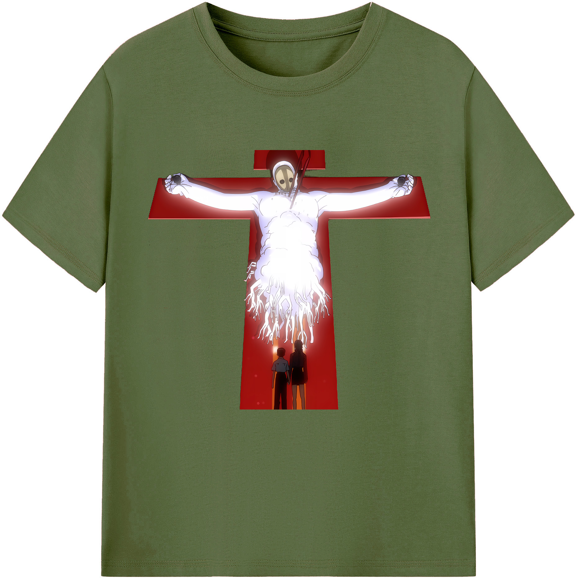 （画像用） EVA 新世紀エヴァンゲリオン 綿100％半袖Tシャツ（フロントプリント）